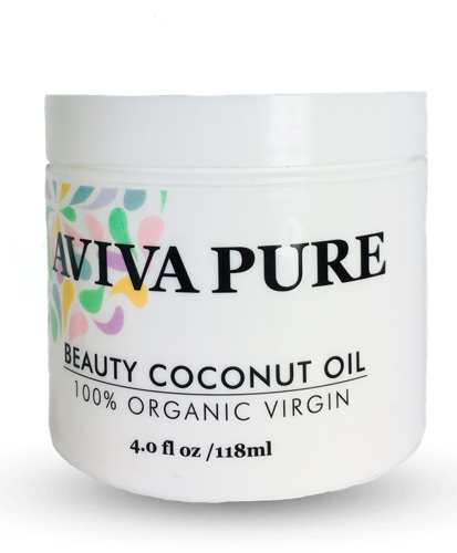 Aviva Pure Organic Coconut Oil for Skin, Coconut Oil for Face, Hair and Body