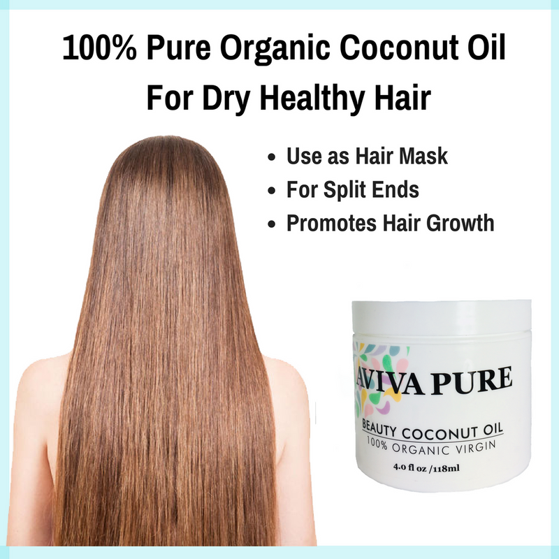 COCONUT OIL FOR HAIR & SKIN